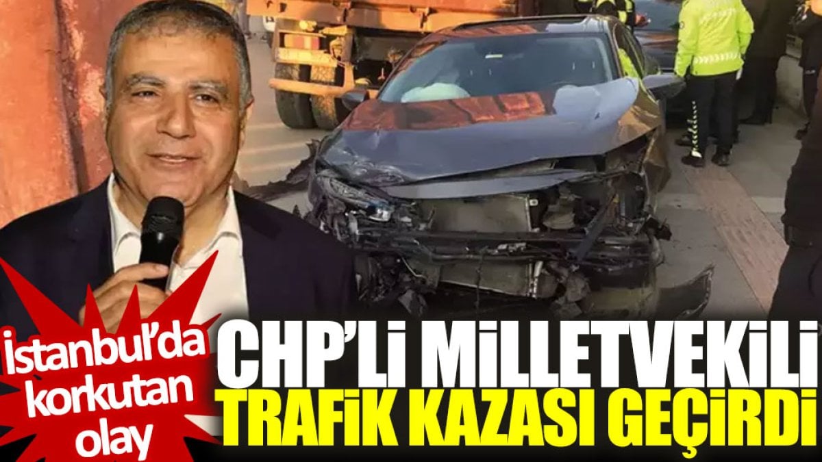 CHP Hatay Vekili Mehmet Güzelmansur’un İskenderun’daki Trafik Kazası