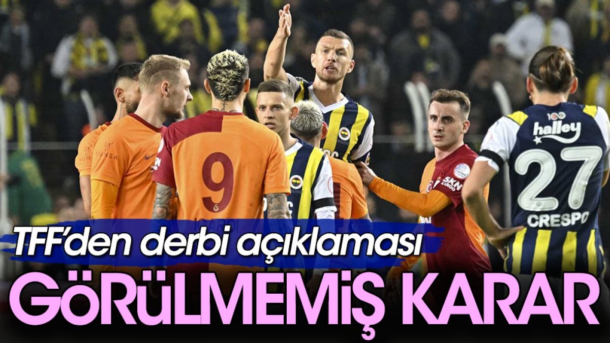 Galatasaray – Fenerbahçe derbisinde manuel atamada hakem Arda Kardesler!