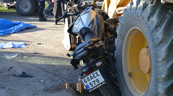 Aksaray’da kepçeye çarpan motosiklet sürücüsü Abdulkadir Savaş öldü